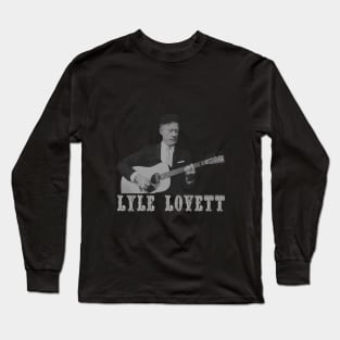 Lyle Lovett illustrations Long Sleeve T-Shirt